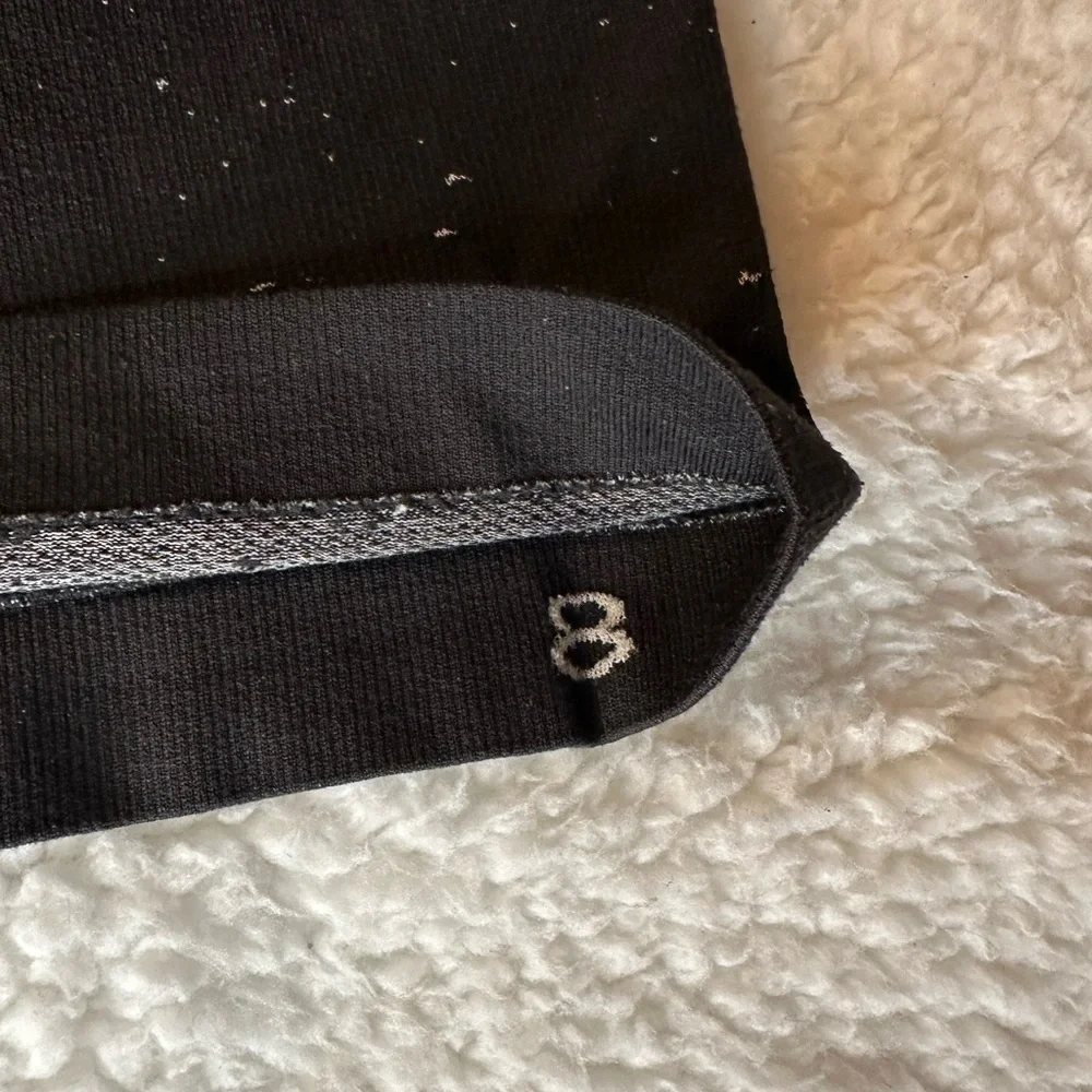 lululemon athletica Black Speckled Tank Top